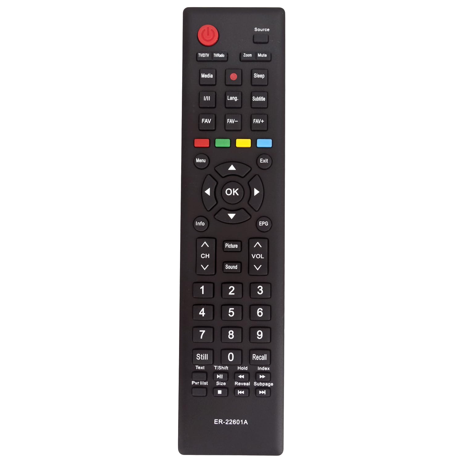 Télécommande ER22601A pour Hisense HL32K20D contrôle complet sans code