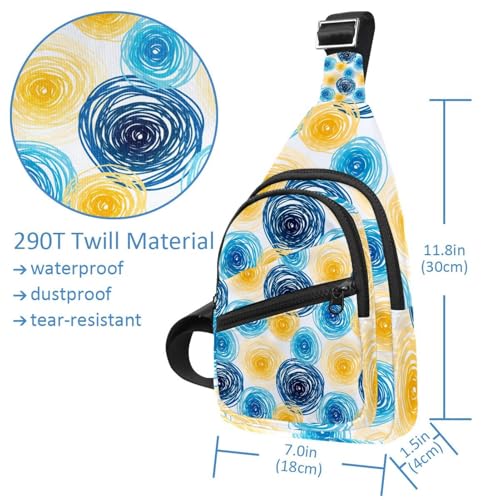 Sac à dos à bandoulière art graffiti finitions soignées imprimé multicolore durable - 4