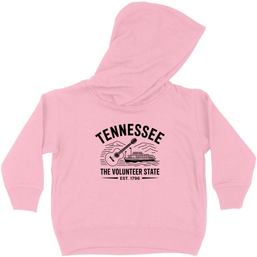 Volunteer State Tennessee Kids Hoodie Sweatshirt Toddler