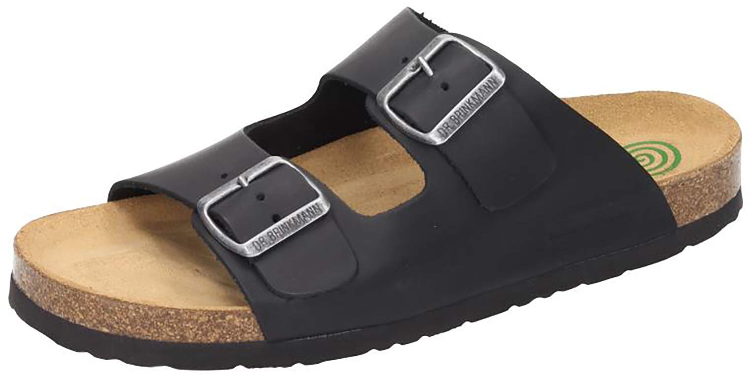 Dr. Brinkmann Men's Mules, Court Shoes, Black, 9.5 UK