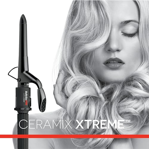 BaBylissPRO Ceramix Xtreme Barreau pointé en céramique Curling Iron