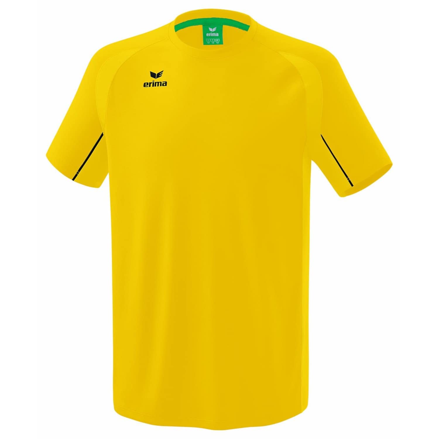 Erima Men's League Star Training T-Shirt, Yellow/Black, S