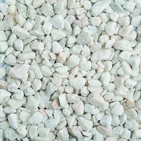Polar White Decorative Aggregates Slate Chippings Garden Gravel 10mm 20 Kg Cover
