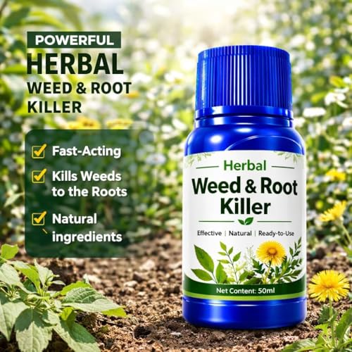 Image of Weed and Root 100ml Ready to Use - Fast Acting Deep Penetrating Weed Remover - Kills Weeds from Root for Garden, Lawn, Driveway, Pathways (1)