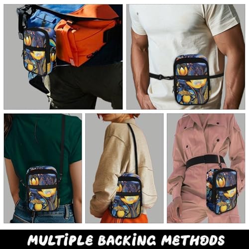 Mens Womens Sling Bags Crossbody Messenger Bag Phone Bag With Strap Multifunctional Shoulder Bag4