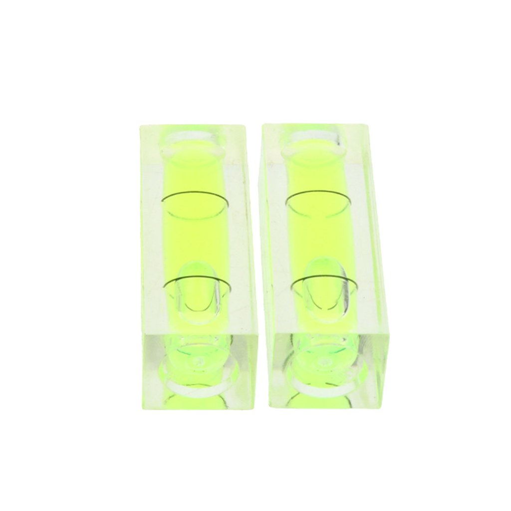 Mini Bubble Level 30-Pack – 15x15x40mm Acrylic Spirit Levels For Hanging, Leveling Appliances & More
