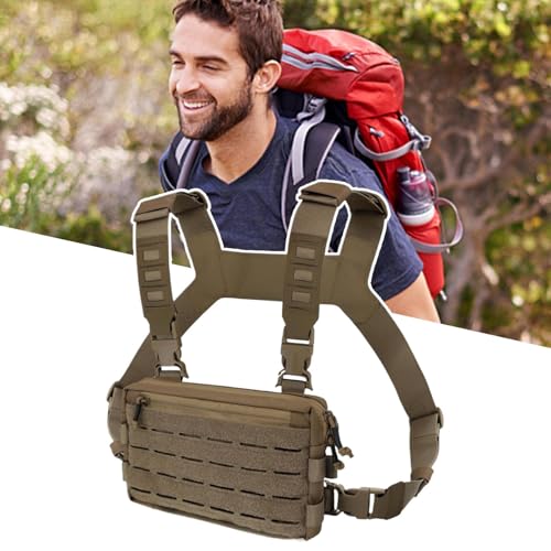 Sac de poitrine de course homme pour randonnée vélo et sport - 3