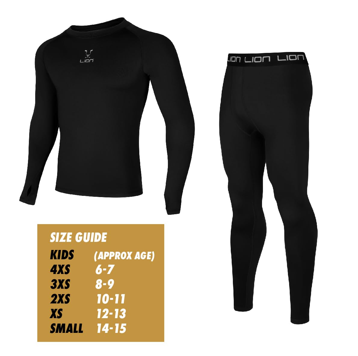 Conjunto de compresión térmica para niños, ropa deportiva con forro polar para niños y niñas, ideal para fútbol, rugby, correr y actividades en clima frío