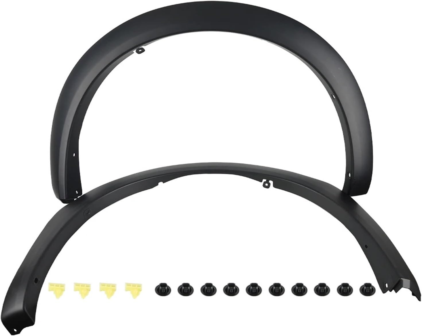 Fender covers, Front Wheel Arch Trim Fender，Compatible For Infiniti QX80 QX56 2011-2022 ABS Molding Fender Flare Strip Accessories,Mud guard(1Pair)