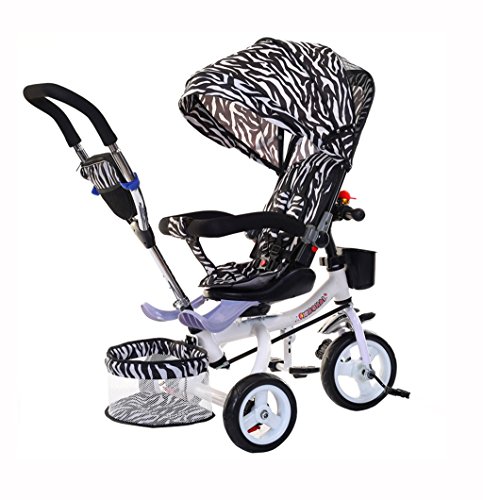 Best Buy! Kids' Tricycles Kids Tricycle Folding Bike Baby Baby Titanium Empty Wheel/Inflatable Wheel...