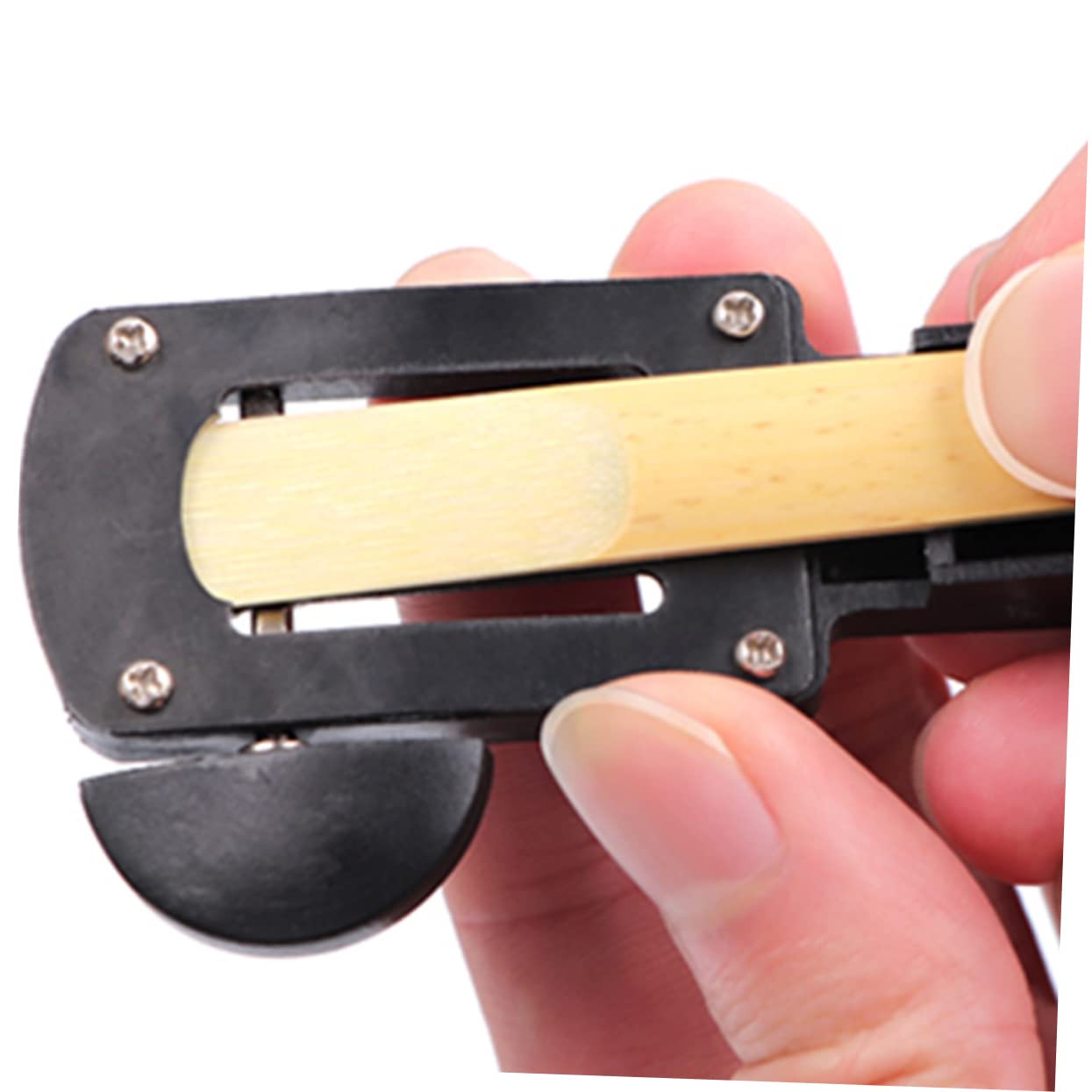 BESPORTBLE Saxophone Reed Cutter Durable Reed Trimmer for Alto Sax Lightweight Portable Reed Trimmer Tool for Professional Use Convenient Reed Repair Accessory