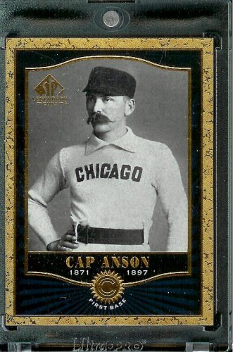 2001 SP Legendary Cuts Baseball Card #18 Cap Anson