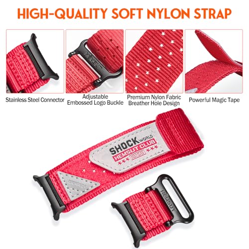 Image of Nylon Watch Band Compatible with Samsung Galaxy Watch Ultra 1 /2. | Millitary Nylon Strap Galaxy Watch Ultra -47mm for Men.