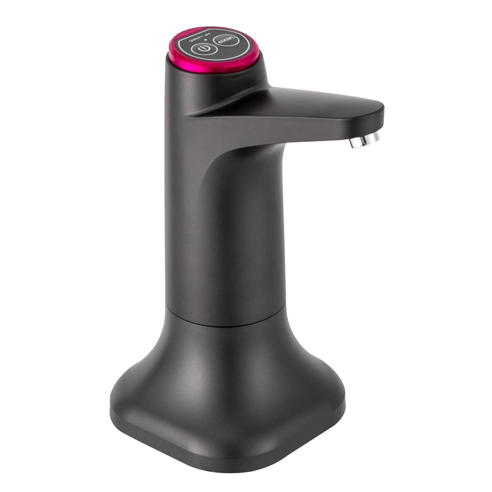Pompe électrique distributeur d'eau pour bouteille d'eau | Distributeur d'eau pour la maison, le bureau, la cuisine, le camping, fonction de charge USB, compatible avec différents types de seaux (noir