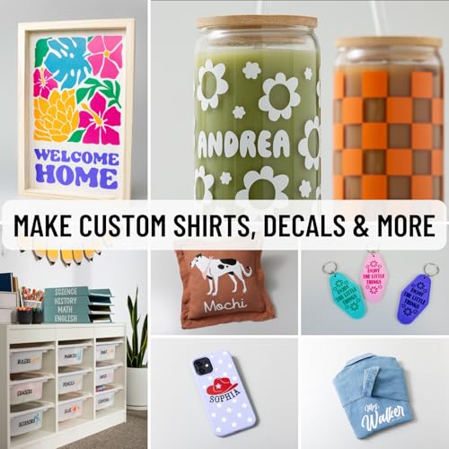 Image of Cricut Maker 4 Starter Kit for Beginners - Smart Cutting Machine with Vinyl & Iron-On (HTV), Tools & Materials for Stickers, Shirts & DIY Crafts