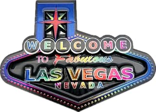 Welcome to Fabulous Las Vegas Sign Muti Foil 3D Magnet