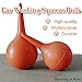 Eastchem Laboratory Tool Red Rubber Squeeze Bulb Ear Syringe Ball,30ml,60ml,90ml