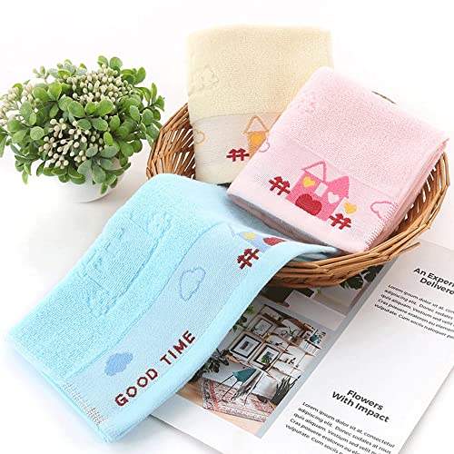 Serviette nettoyage visage coton doux absorbant mignon petite serviette