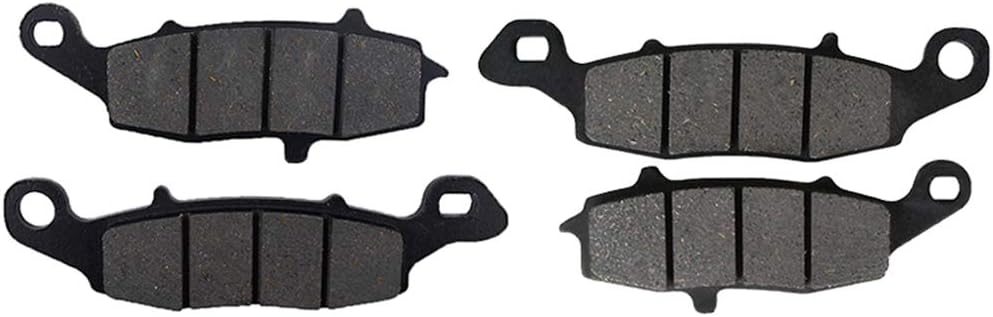 AHLSemi-metallic Front & Rear Brake Pads Set for Kawasaki VN900 Vulcan Classic/Classic LT 2006-2014