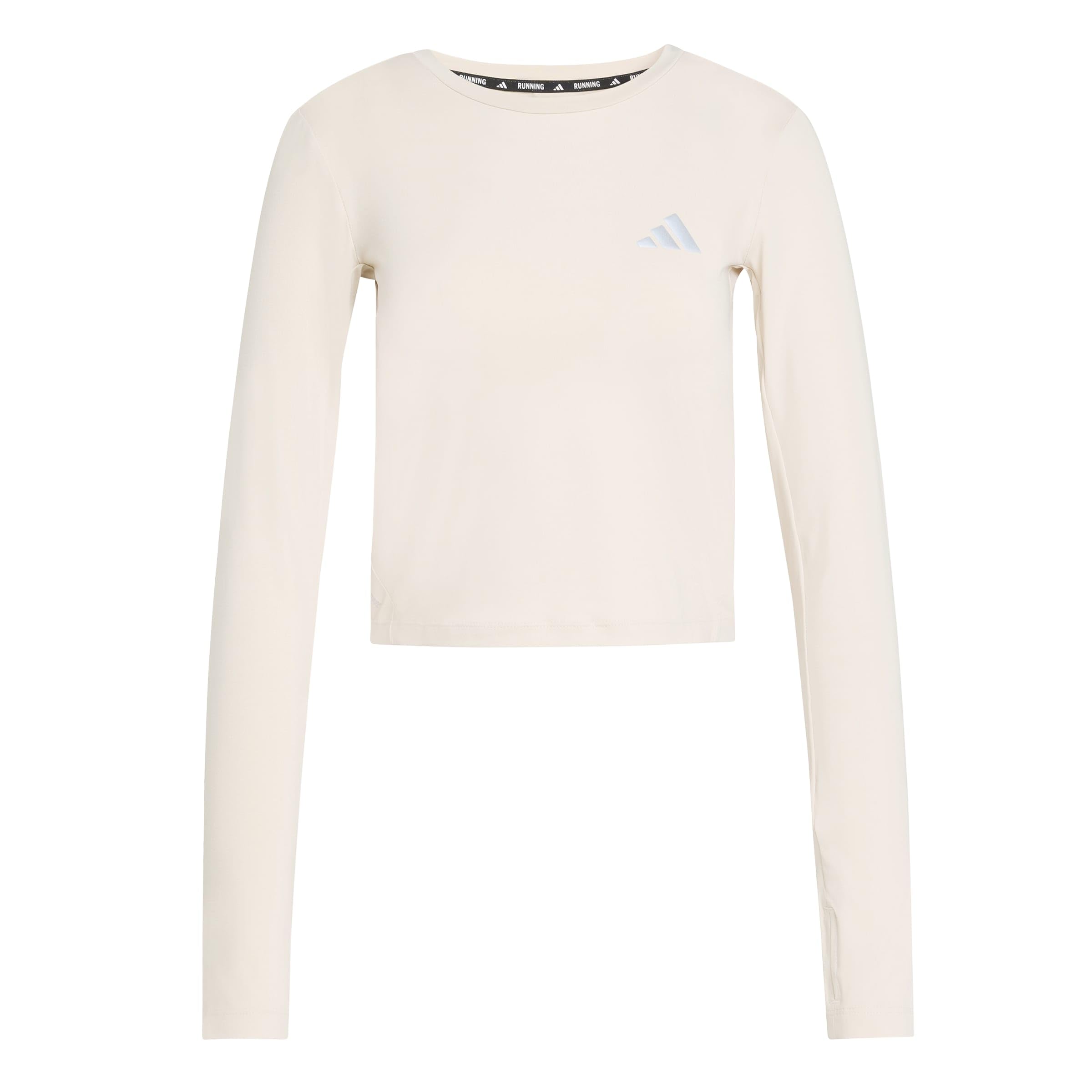 adidas Women's adi365 Running Essentials Long Sleeve, Crystal Linen, XL