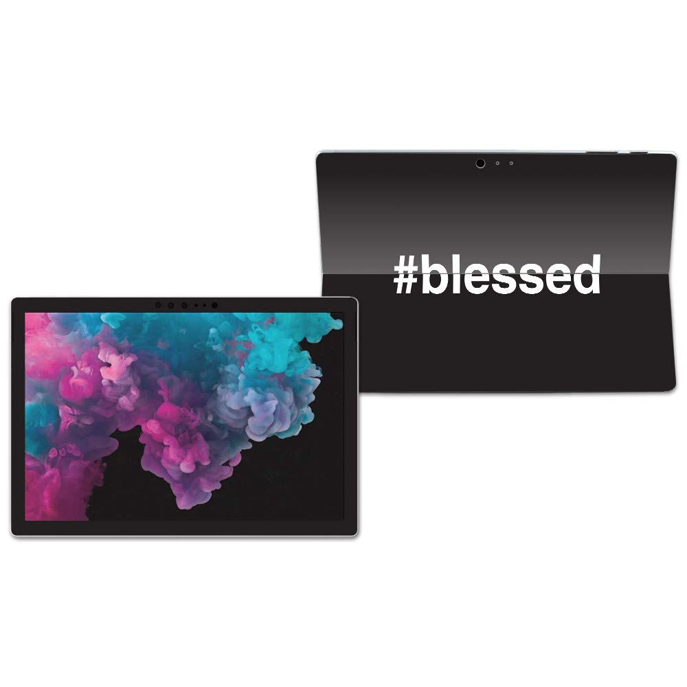 MightySkins Skin Compatible with Microsoft Surface Pro 6 Tablet - Blessed | Protective, Durable, and Unique Vinyl Decal wrap Cover | Easy to Apply, Remove, and Change Styles | Made in The USA