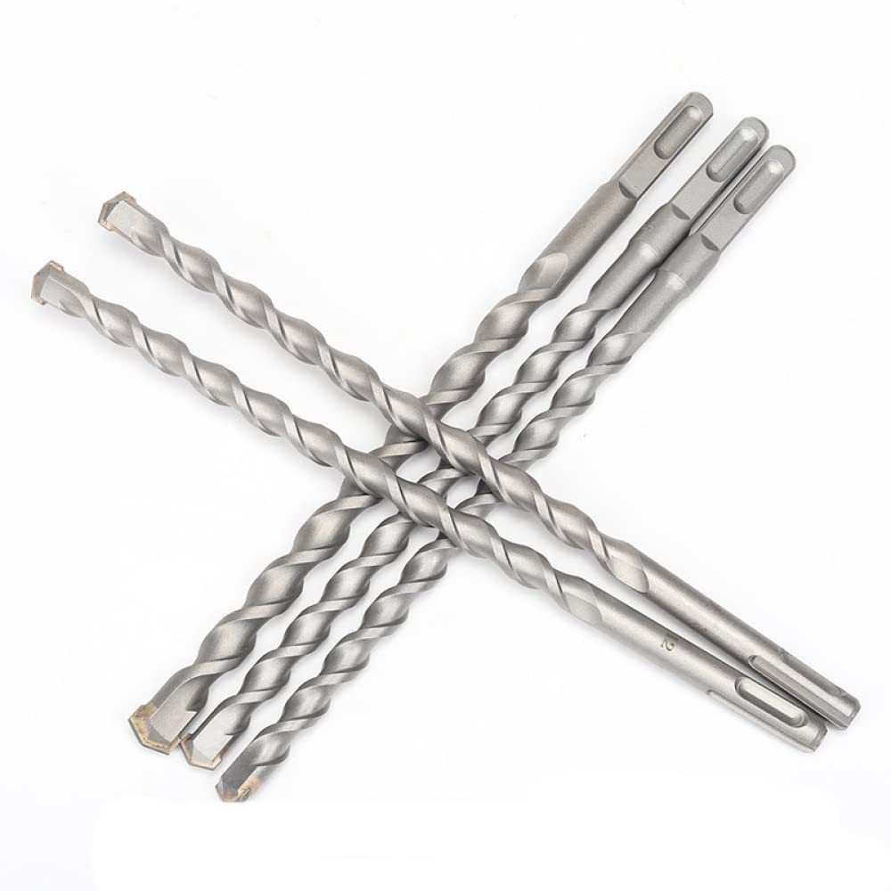 Set di punte per trapano da 1 pezzo, codolo dritto HSS extra lungo, diametro 2-6 mm, lunghezza 160-300 mm, punte elicoidali, kit di foratura per sega a tazza, 16 mm, 250 mm