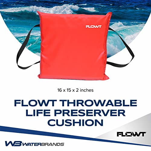 Flowt 40102 Type IV Throwable Floatation Foam Cushion USCG Approved