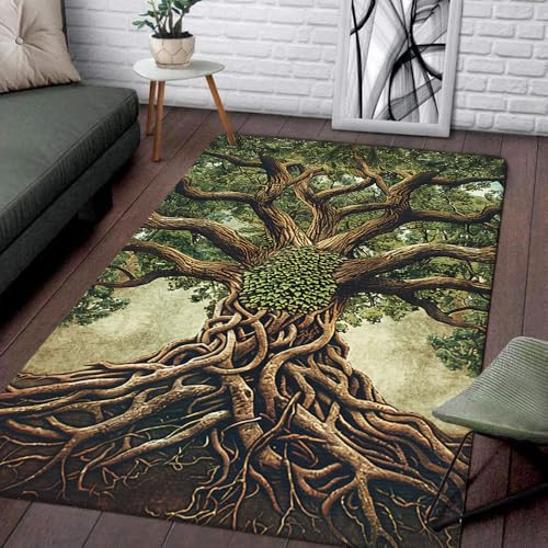 Tapete decorativo rectangular memoria espuma 3x5 pies
