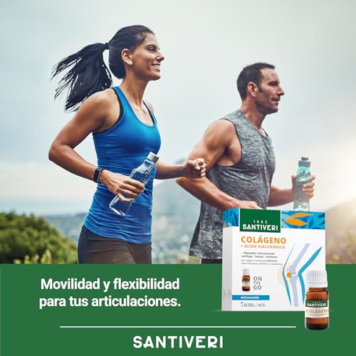 Miniatura 5 de Santiveri - Colágeno Líquido Artrosin, Complemento Alimenticio Con Colágeno Hidrolizado, Ácido Hialurónico, Vitamina C Y Manganeso, Contribuye Al Bienestar En Articulaciones Y Cartílagos - 16 Viales