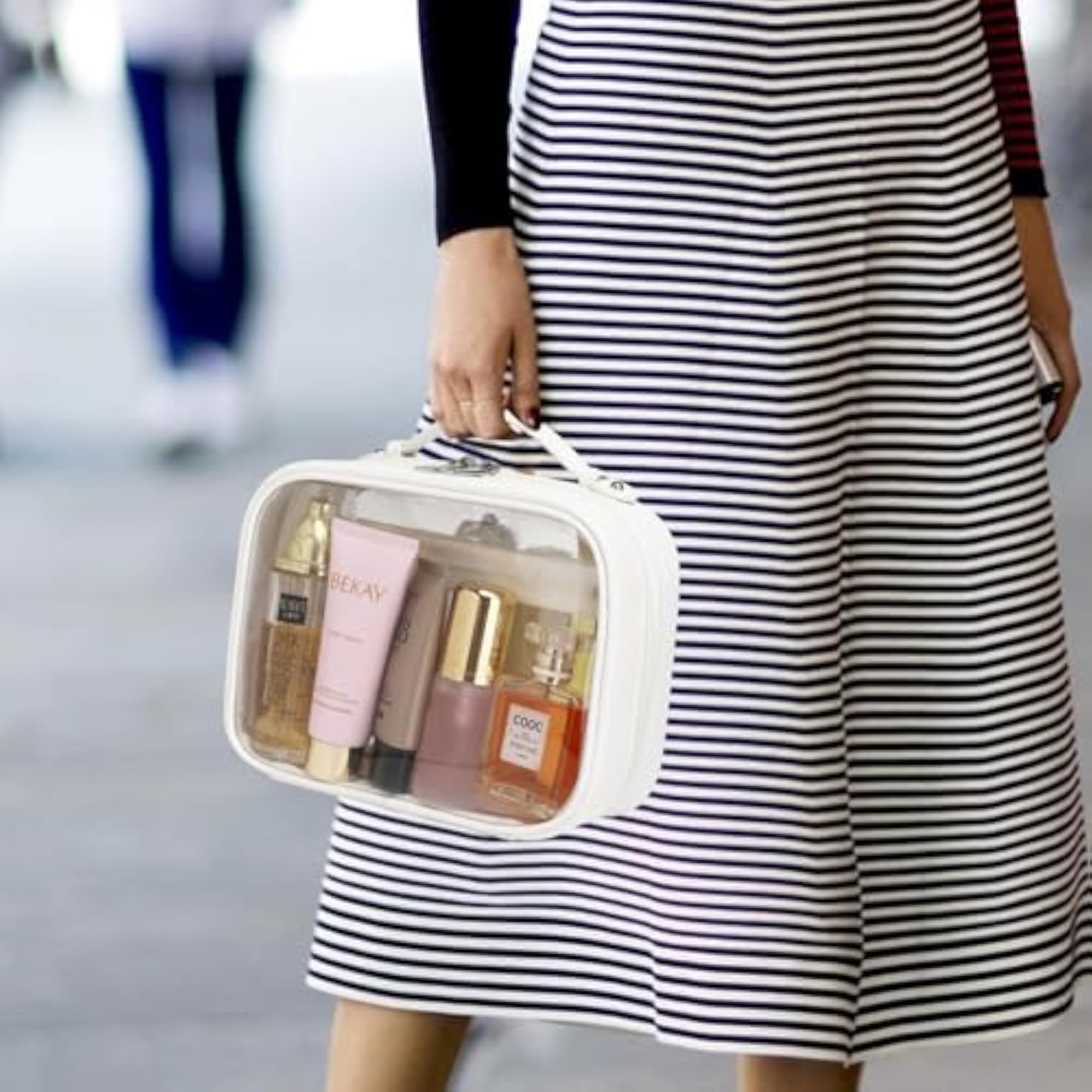 Clear Traveling Toiletry Bag TSA Approved