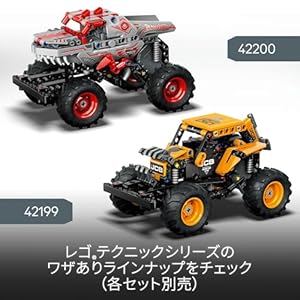 Amazon.co.jp - レゴ® テクニック Monster Jam™ DIGatron™ Pull-Back 42199