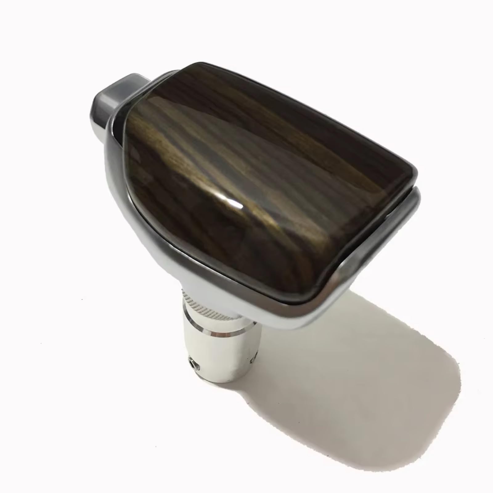 Hillar Wood Car Gear Stick Knob For Hyundai For Elantra Ix25 Ix35 For Santa Fe For Sonata Car Gear Shift Knob Handle(Wood)