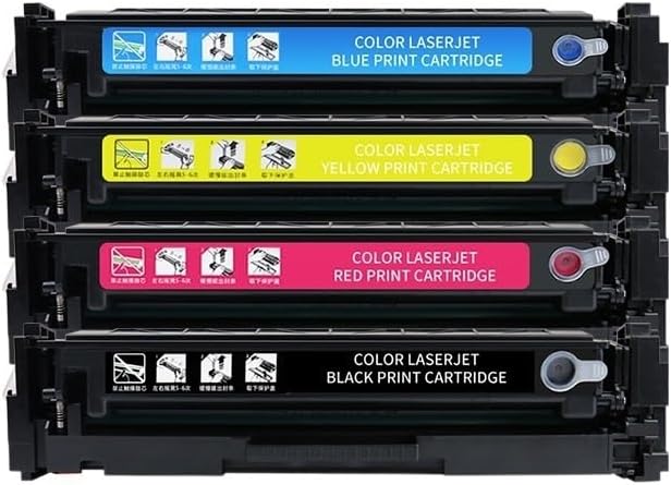 Shine-Tron OEM 4 pcs Compatible Toner Cartridge for H--P 414A 415A 416A for H--P Laserjet Pro M454 M454dw/nw MFP M479 M479dw M479fdw No Chip Replacement