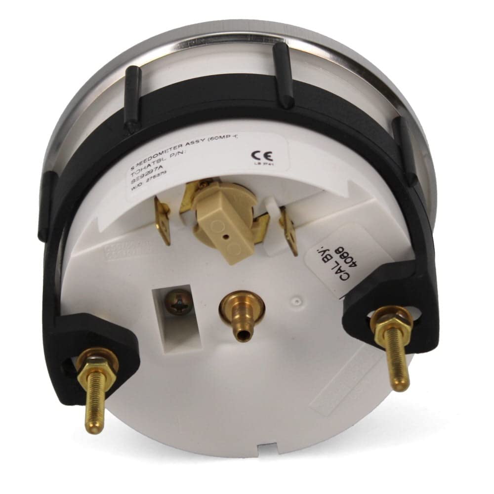 Faria Boat Speedometer Gauge SE9297A | Tohatsu 3 1/4 Inch Silver Black