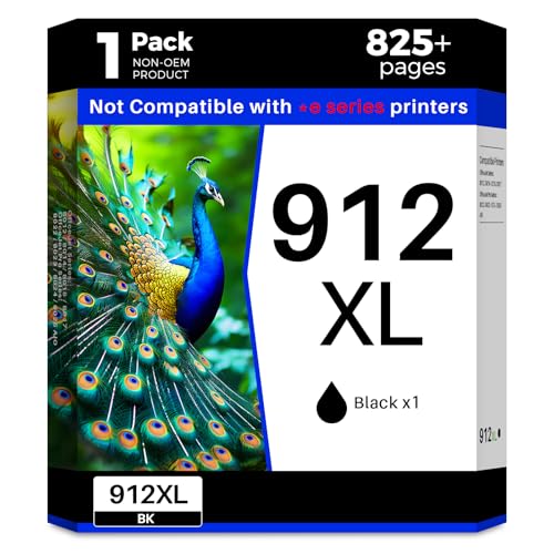 Cartouche d'encre 912XL multipack Q-image pour imprimante OfficeJet Pro 8022