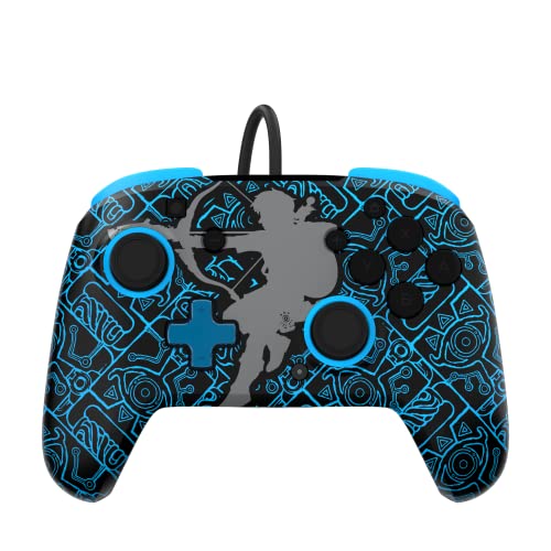 Official Nintendo Wired Controller -The Legend of Zelda - Link - Glow