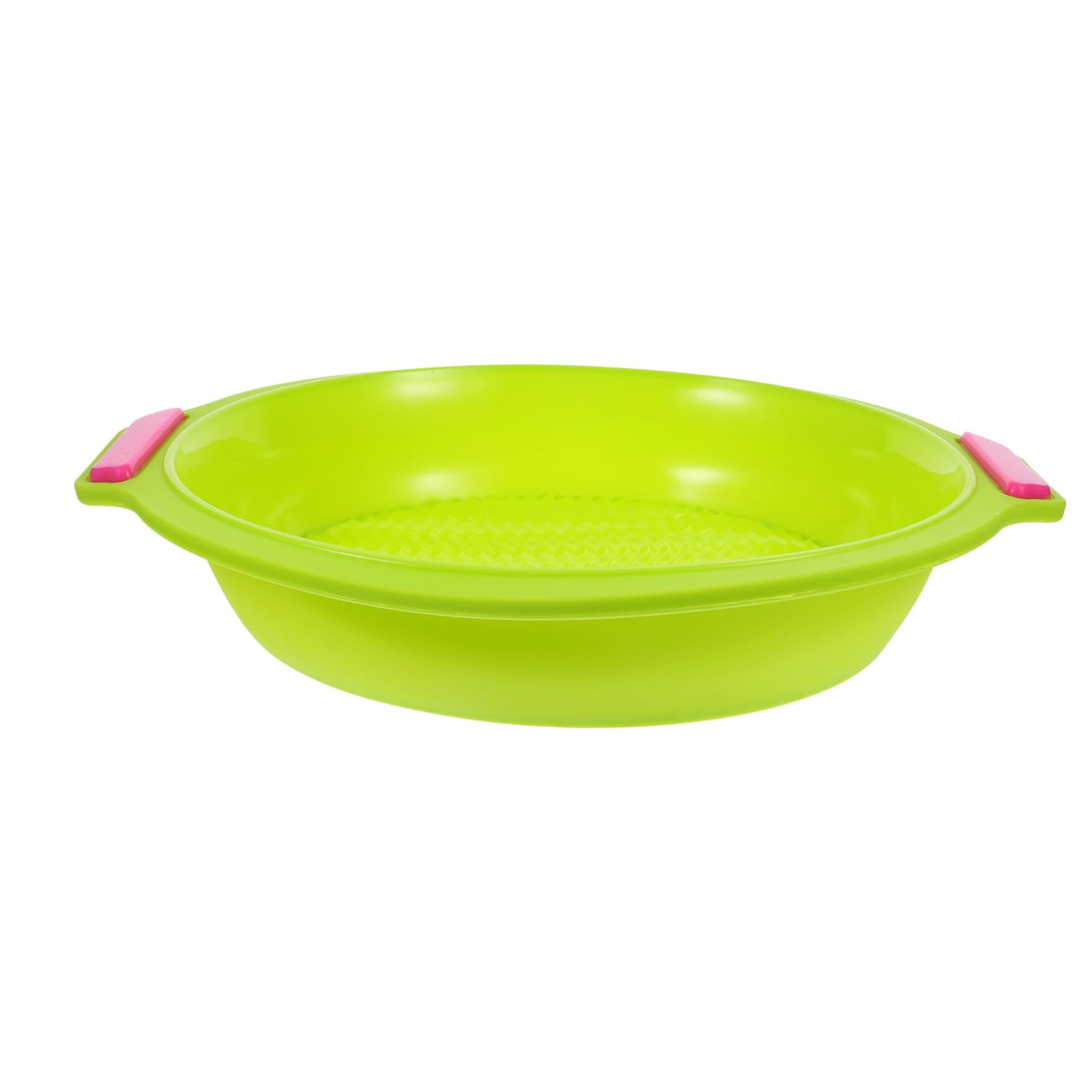 BESTYASH Green Silicone Baking Tray Round Cake for Easy Cleanup Bakeware for Home Professional Use High Temperature Cake Pan