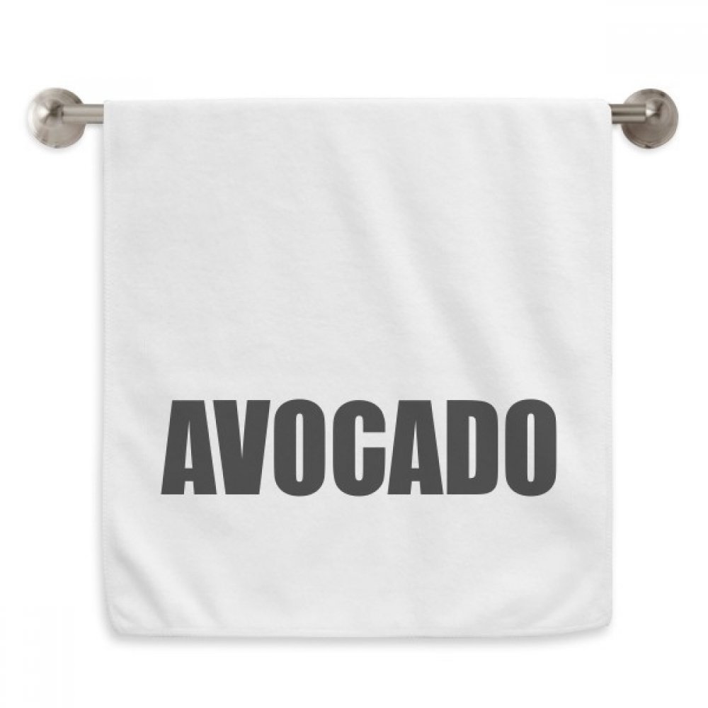 Serviette moelleuse avocat de qualité supérieure en 13x29 inch