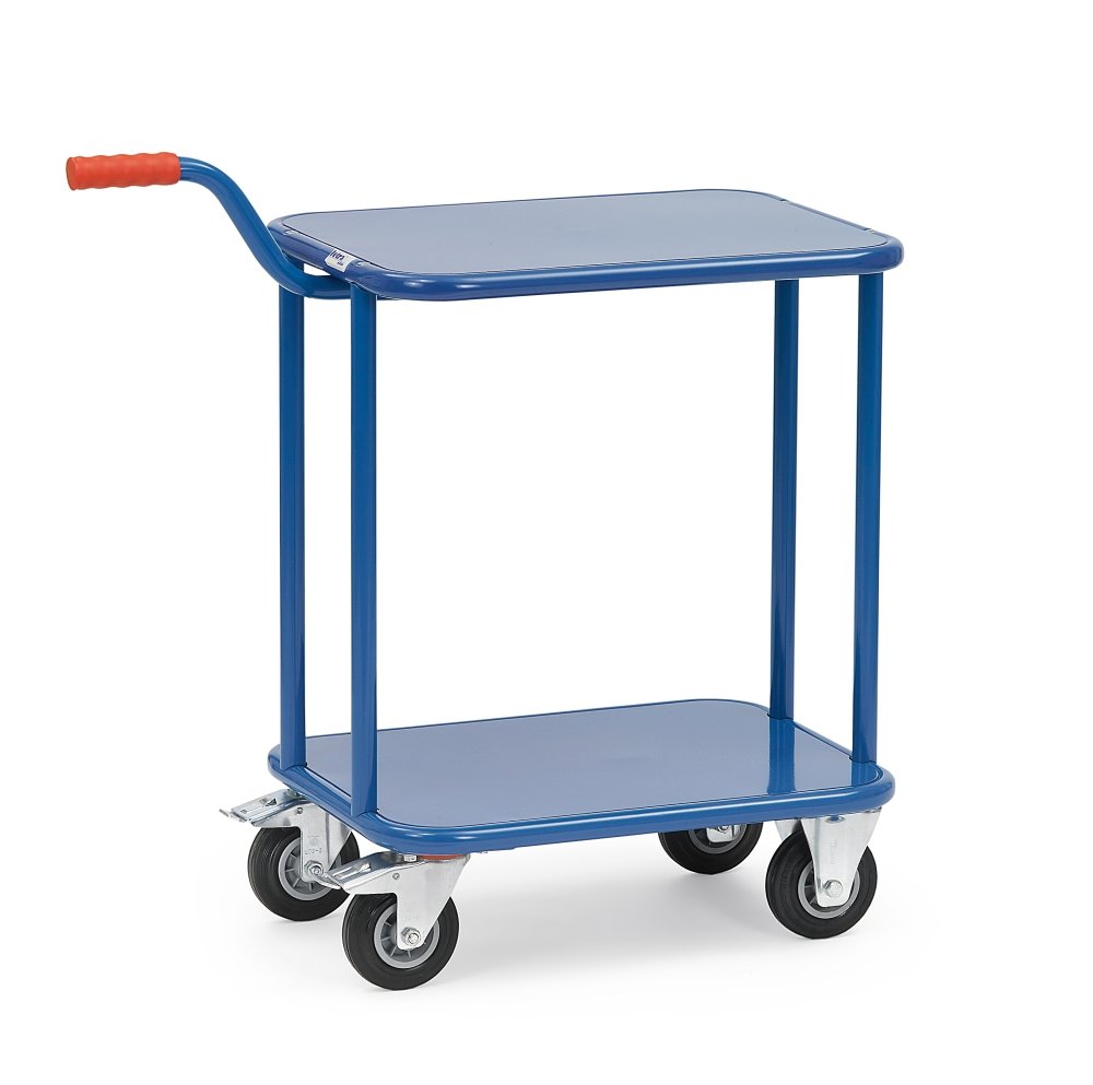 Fetra Transportgeräte mtyda2 Pa F 250 Tintenroller, Base in Stahl, 200 kg Belastung, 600 mm x 450 mm Plattform Durchmesser