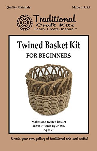 Traditional Craft KitsTwined Basket Kit for Beginners