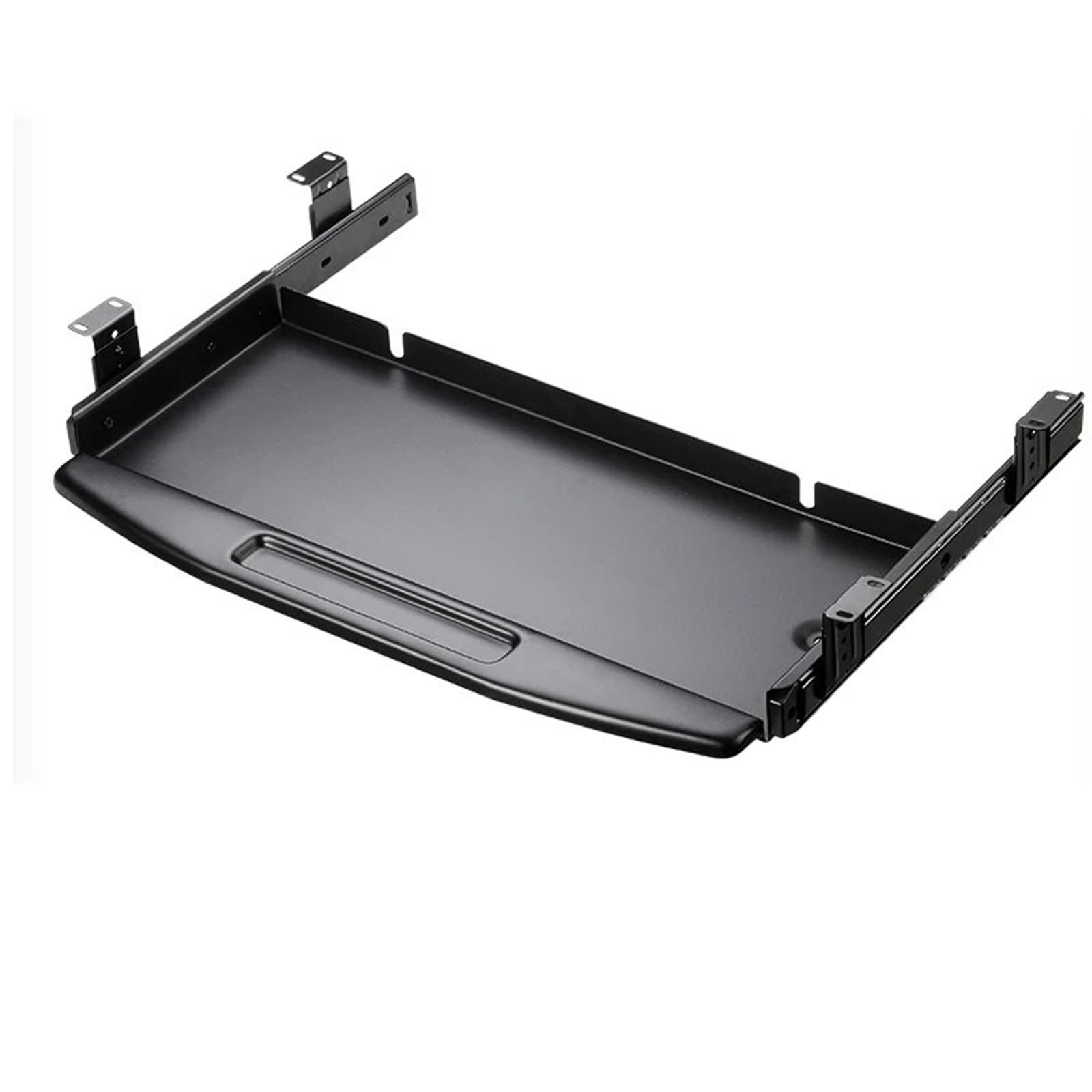 Sqqcreato Hector 90 Under Desk Keyboard Tray Sturdy Metal Keyboard Tray, Under Desk Mount, Adjustable Computer Shelf, Heavy Duty Slide Out Platform(Hector 90)