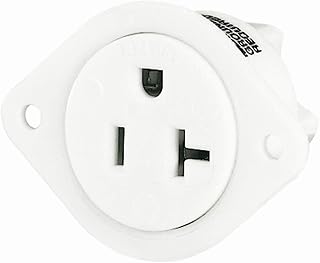 Bryant Electric 5379 Receptacle, Electrical Outlet, White