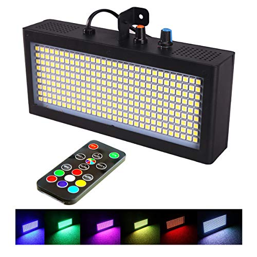 Full Color 270Led Strobe Light with Remote Control Strobes Lights for Halloween Mini Strobe Light Halloween Strobe Lights for Room Strobe Party Light Flashing Lights for Party