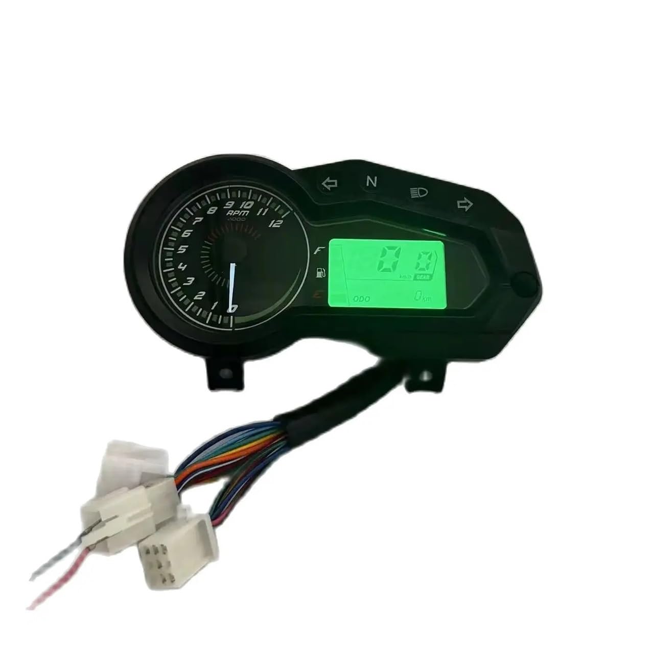 Contagiri contachilometri Moto Speed ​​Meter Gauge Misuratore Di Livello Olio Voltmetro LED Digitale Moto Tachimetro Meter Per 150z 150sz 170z 150Sz