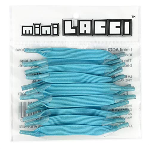 minilacci Lacci elastici colore azzurro
