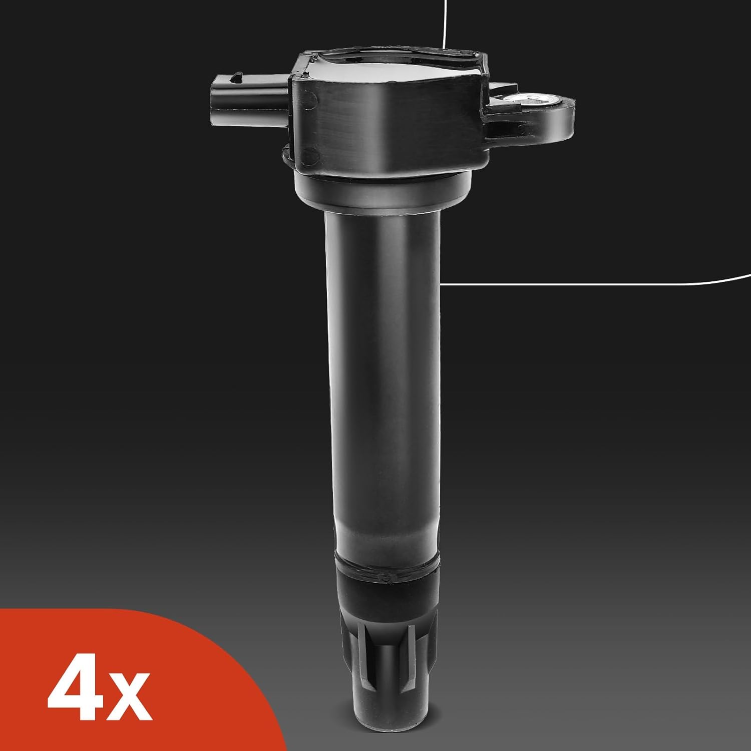 A-Premium Set of 4 Ignition Coil Pack and Iridium Spark Plugs Compatible with Jeep Compass 2007-2017 Patriot & Dodge Journey Avenger Caliber & Chrysler 200 Sebring