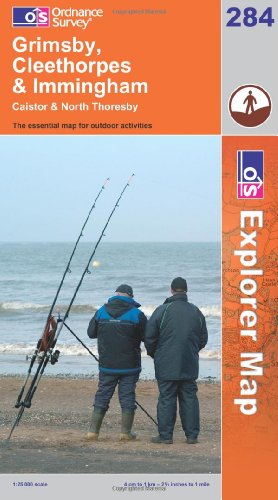 OS Explorer map 284 : Grimsby, Cleethorpes & Immingham