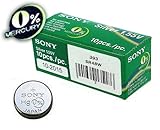 Calidad Sony. Sony 393 SR48 W - Batería para reloj, óxido de plata, 0% mercurio