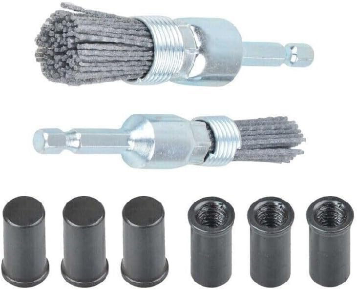 19 PCS Diesel Injector Seat Cutter Tool Cleaner Set Universal Injector Cleaning Tool