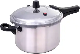 Panela De Pressão Fechamento Externo 4,5l Alumínio Polido